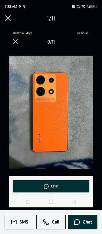 infinix note 30 8 rem 256 memory good condition 0