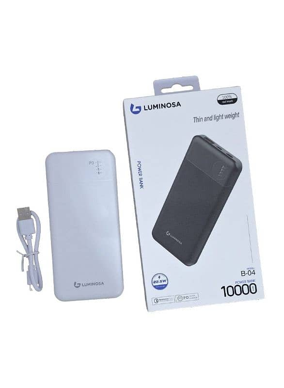 10'000 MAH FASTER power bank 22.5W 1