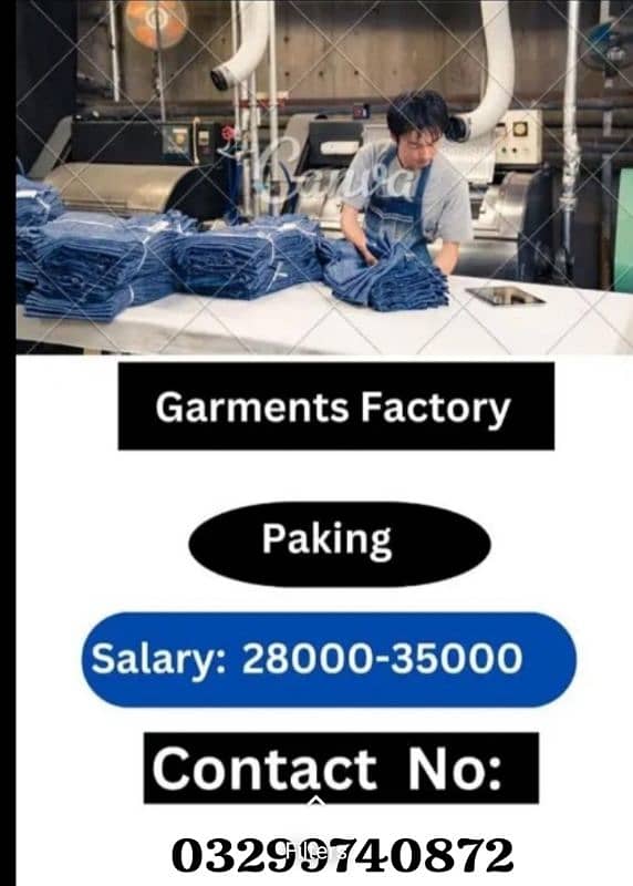 garments packing job quality chexking job 0