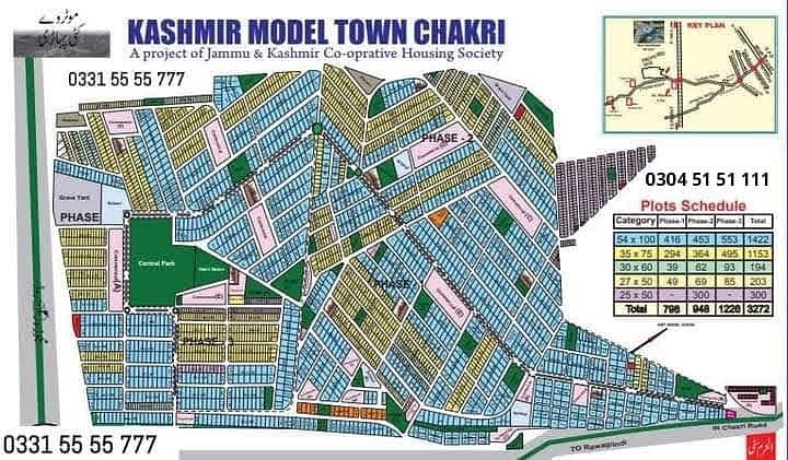 1 kanal plot for sale in kashmir model town 2