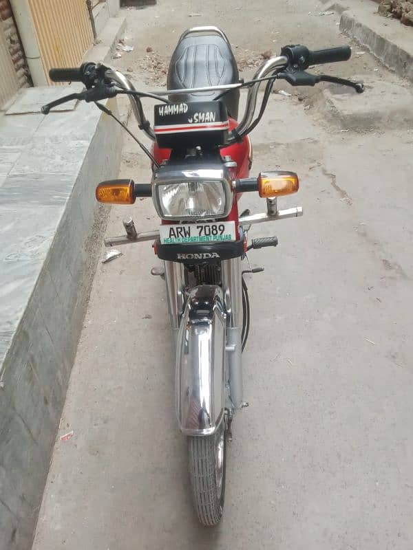 Honda cd 70  bike 2023 1