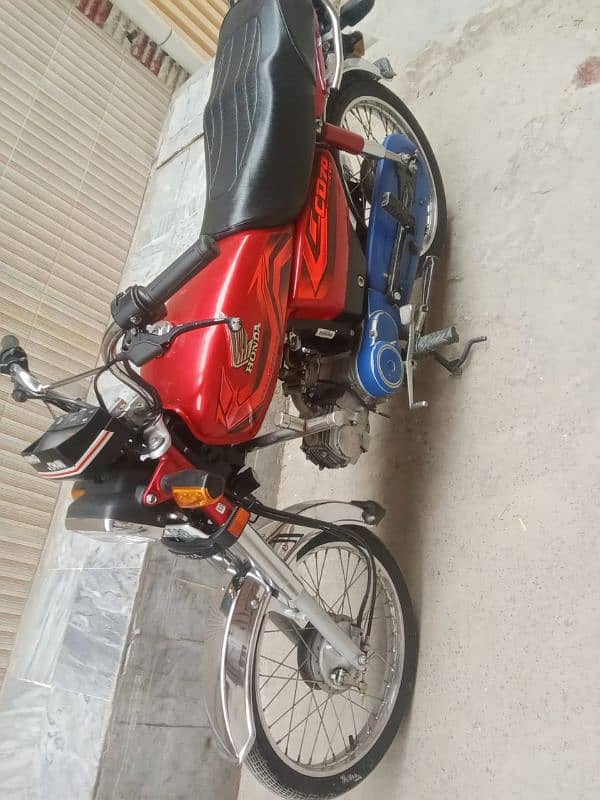 Honda cd 70  bike 2023 3