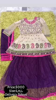 lehnga with peplum