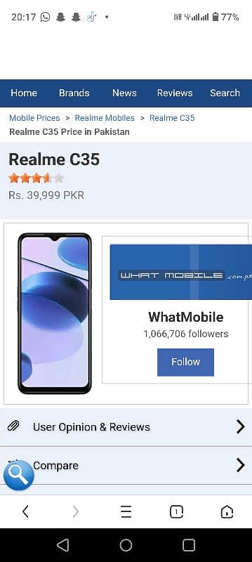 Realme C35 4+4 8gb 128gb Exchange 9