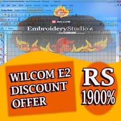 Wilcom e2 Software For Embroidery Machine