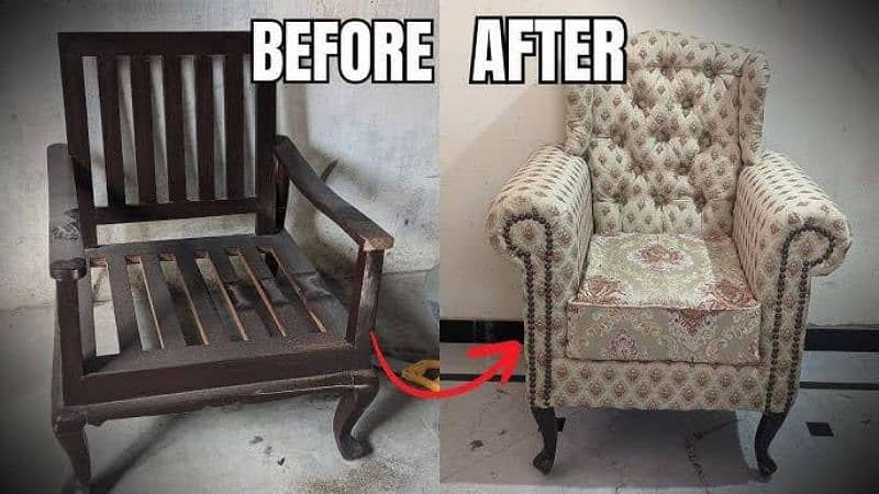 sofa repair and poshis is available 03204428978 2