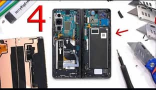 Samsung Z Fold 1, 2, 3, 4 Z Flip ,3 ,4 Hinge Repairing Service in Lhr