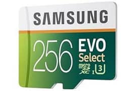 Memory card 256 GB