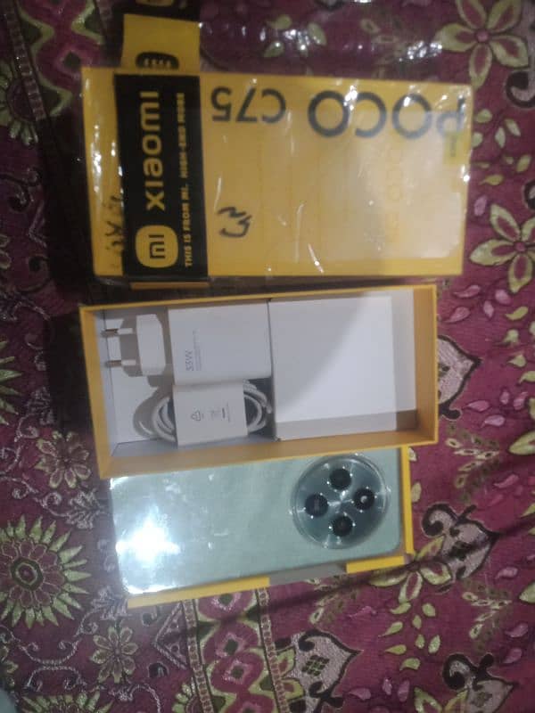 Poco c75 8 + 8GB 256 GB brand new just box open 1