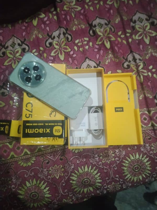 Poco c75 8 + 8GB 256 GB brand new just box open 2