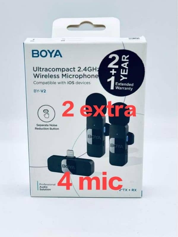 Boya Mic 4 Original extra 4 0