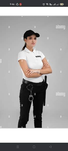 Female Security guard 0