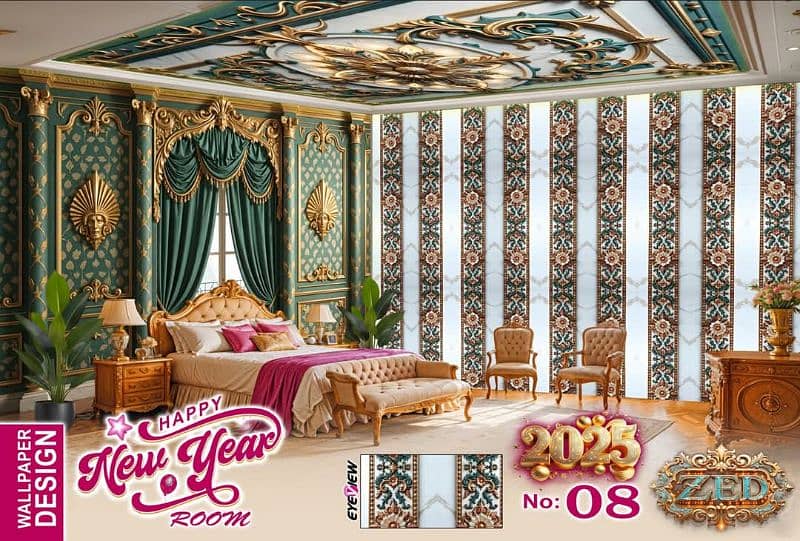 3D Flex Wallpaper/3d wallpaper/Wall flex Sheet/Customize wall papers 8