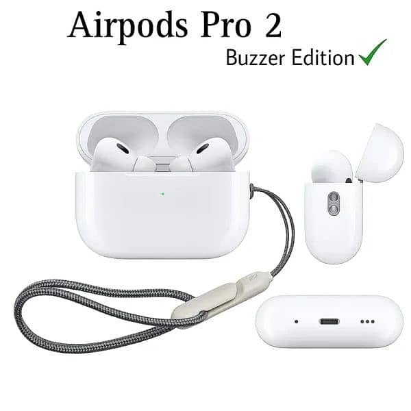 Airpods Pro 2 ( 2nd Generation ) With Enhanced Buzzer & Anc 1