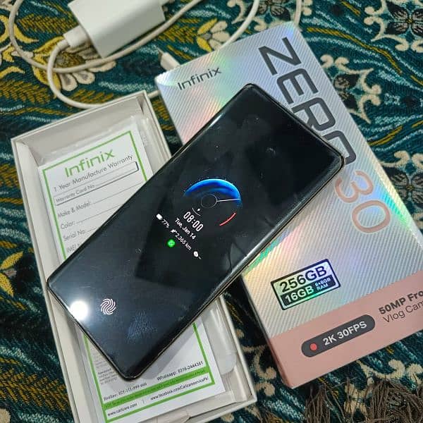 infinix Zero 30 condition 10 by 10 All accessories Total Genioune 1