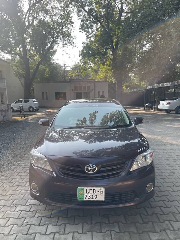 Toyota Corolla GLI 2012 3