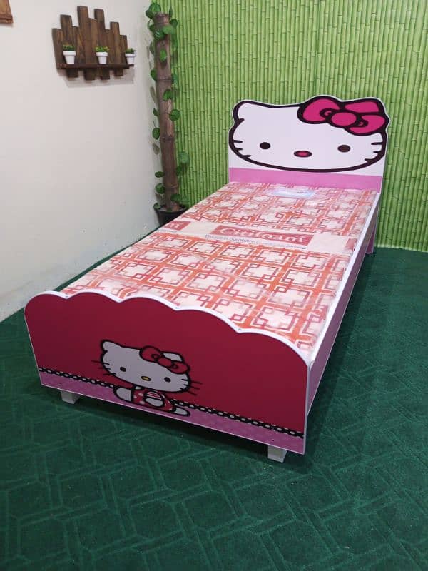 Hello kitty kids bed 7