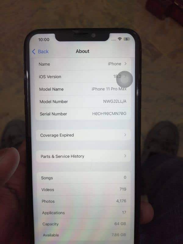 iphone 11 pro max 64gb non pta hai 4