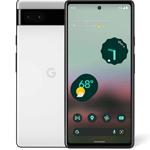 Google pixel 6a (white) 1