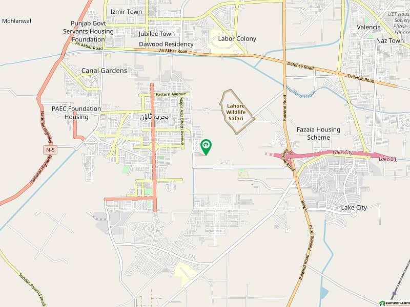 5 Marla Commercial Plot Available For Sale In Golf View Residencia Lahore 0