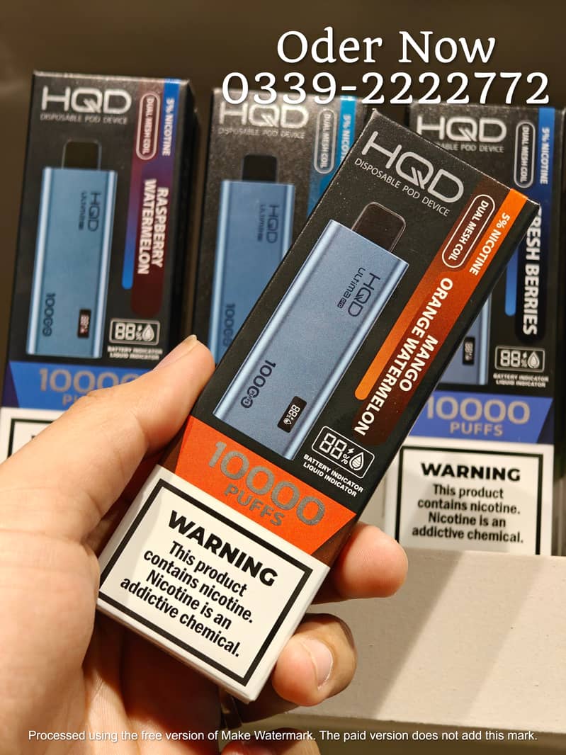 HQD 10000 Puffs /Disposables Pods / 10000 Puffs 3