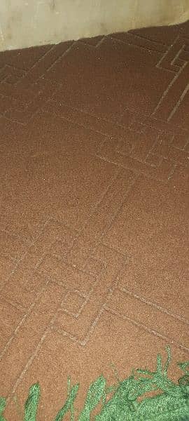 Carpet for sale 11x9.75 Chocolate Brown Color 2