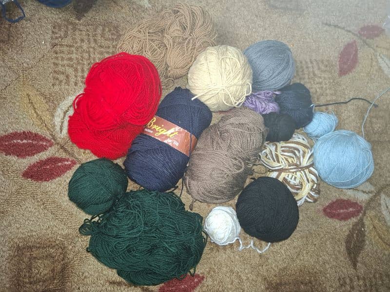 Wool for knitting 7