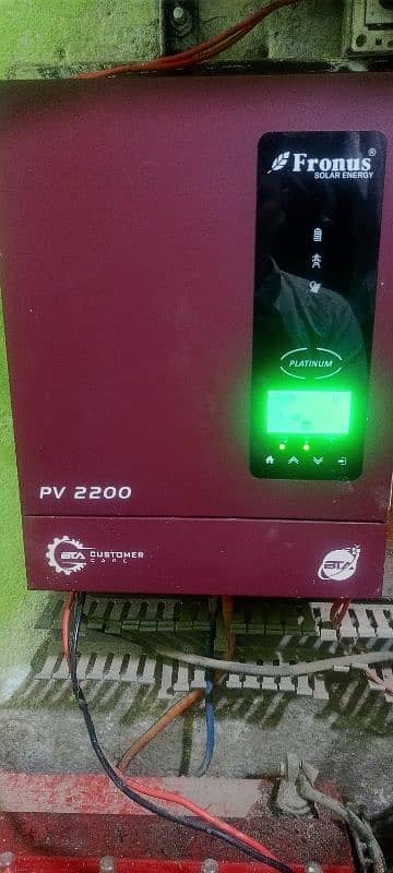 fronus pv 2200 0