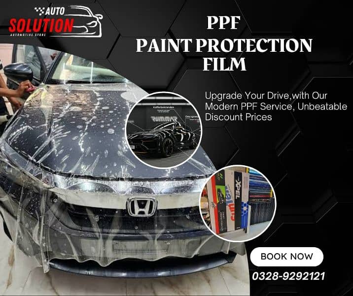 PPF Service - Car Protection Film - Civic Prado Gli Swift Oshan 1