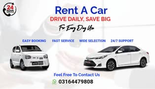 Rent a Car with driver, Honda Civic available for rent, wedding & tour