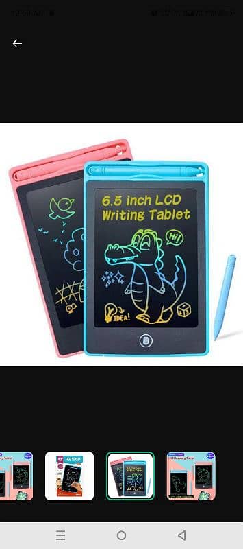 6.5 inch LCD for kids writing 2