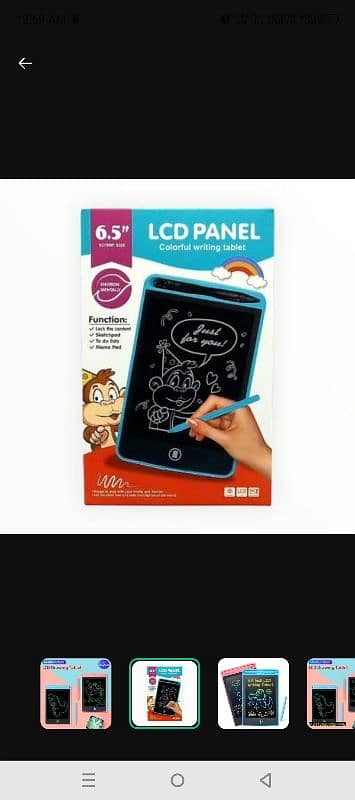 6.5 inch LCD for kids writing 3