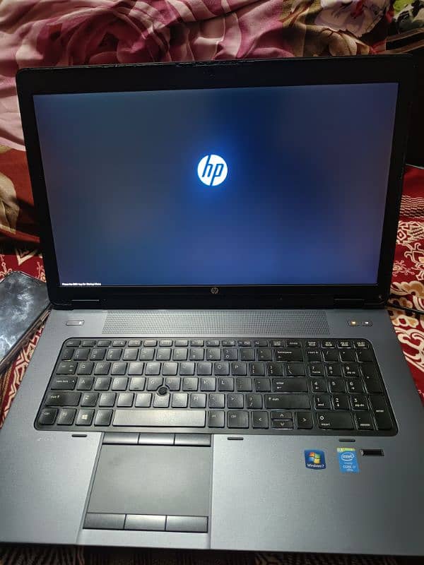 HP ZBook G2 17" - Core i7 4th gen, 16GB RAM, 256GB SSD, 4GB Nvidia GPU 5