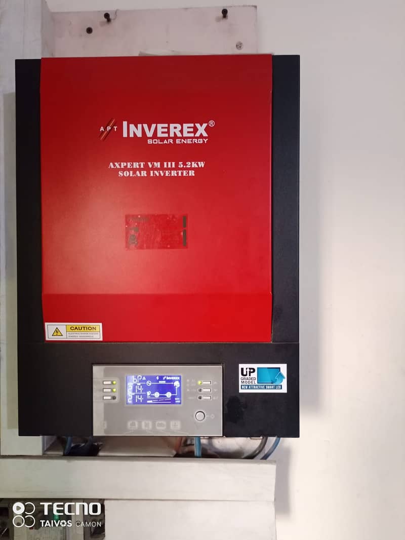 Inverex Axpert King 5.2kw Off-Grid InverterInverex ITT 12V-150Ah Tubul 1