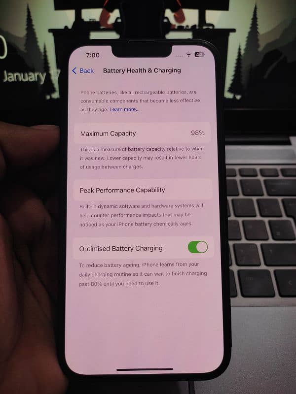iphone 13 non active 98% battery health 2