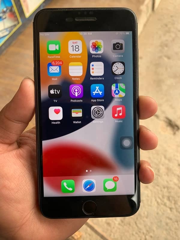 i phone 7 plus PTA aprove 256 GB 1