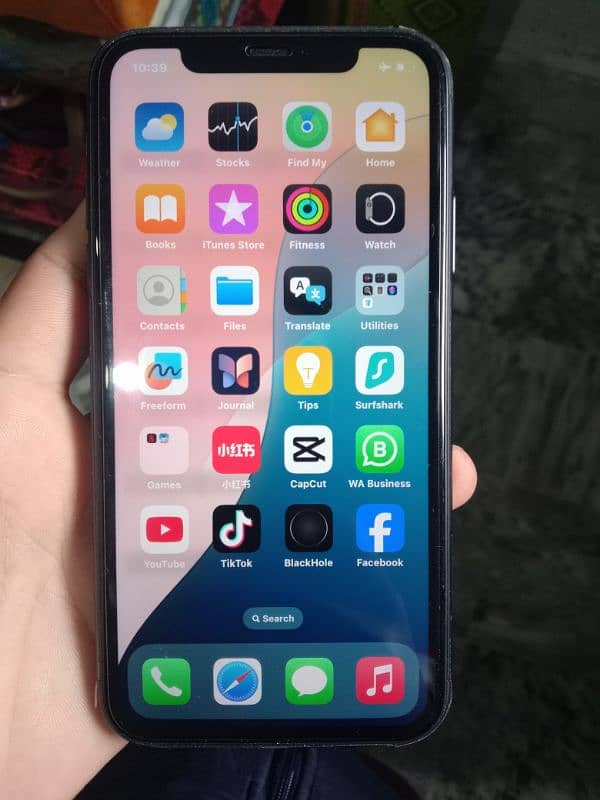 iphone 11 jv box open with accessories 2month sim time . 7