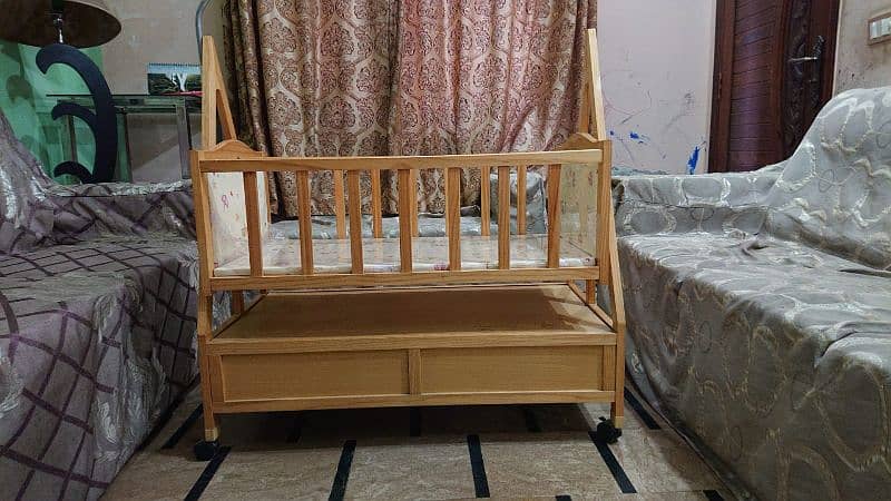 kids bed n jhola brand new 2