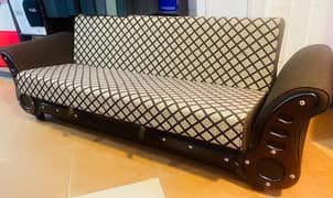 sofa cum bed (2in1)(sofa+bed)(Molty foam)(10 years warranty )