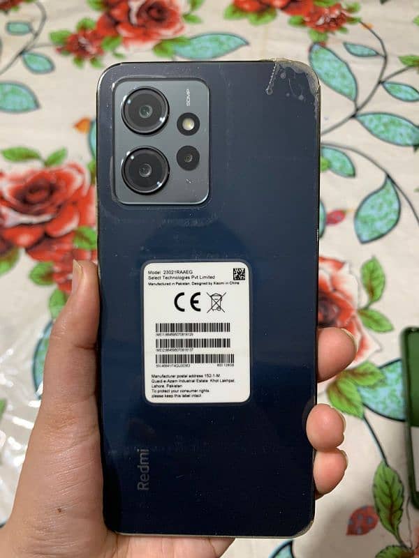 REDMI NOTE 12 6GB 128GB 10/10 (URGENT) 5