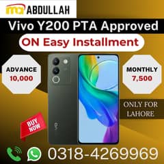 Vivo Y200 PTA Approved Mobile 8/256 GB Available On Easy Installment