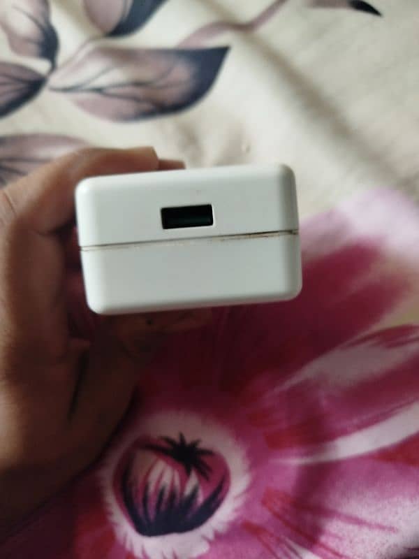 oppo f17 box wala charger + cable fast charger 1