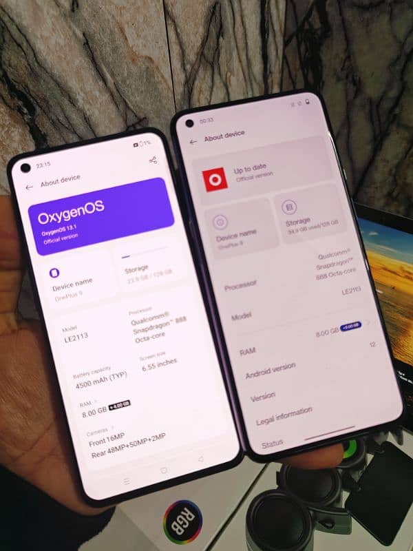 OnePlus 9 dual sim 8/128 PTA approved 2