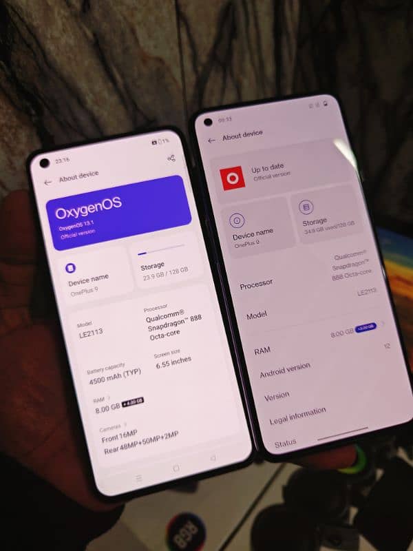 OnePlus 9 dual sim 8/128 PTA approved 3