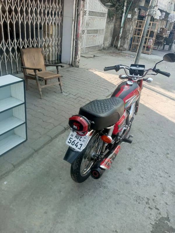 Honda 125 Model 2023 Rawalpindi Number 7