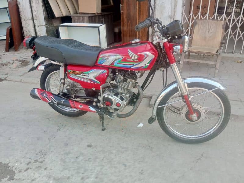 Honda 125 Model 2023 Rawalpindi Number 8