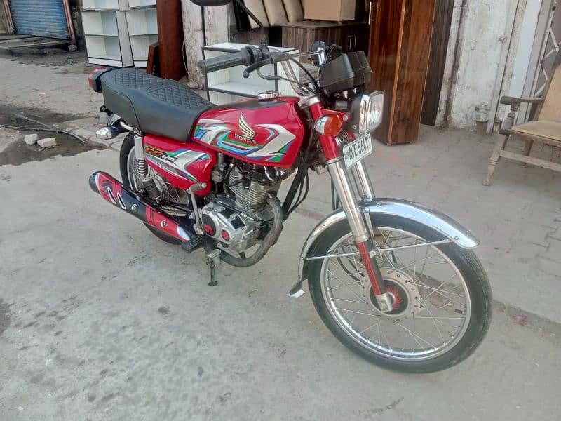 Honda 125 Model 2023 Rawalpindi Number 11