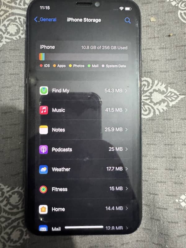 iphone X 256 GB, pta Approved 2