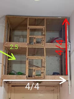 2 cages . . . neat and clean   . . different  price. .