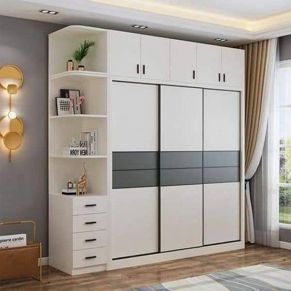 WOOD WORK KITCHEN CABINET /PARTITION 6